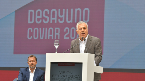 Cornejo anunció que Mendoza será sede de la feria internacional Vinexpo Explorer