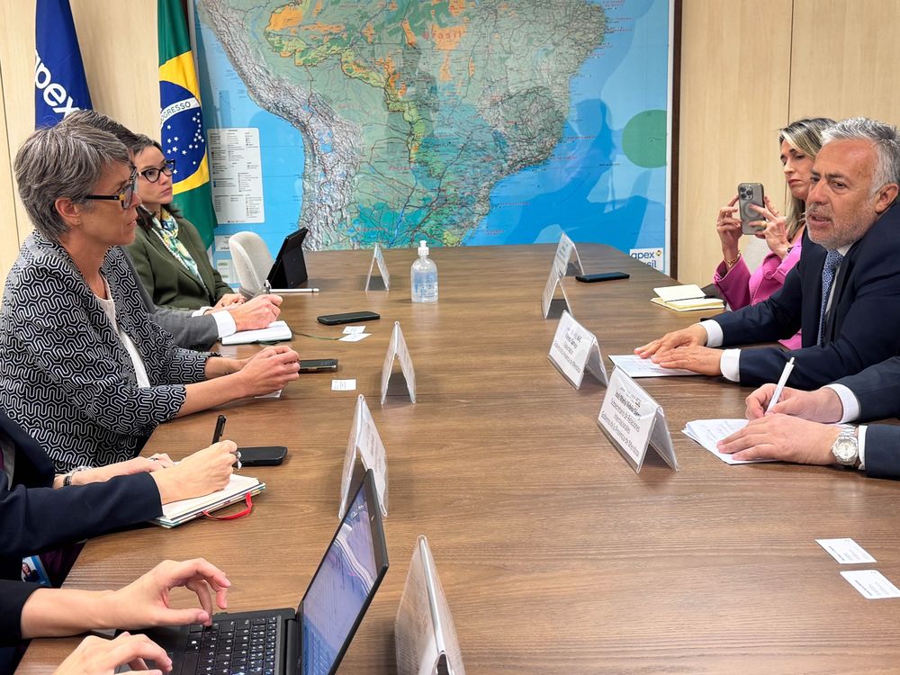 Cornejo busca acuerdos estratégicos con Brasil para potenciar la minería y agricultura