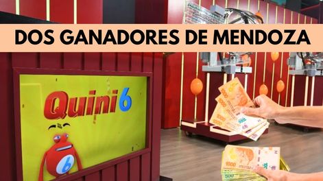Último Quini 6: dos mendocinos ganaron un premio de ensueño y estos fueron los números de la suerte