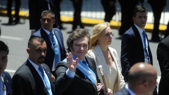 Javier Milei asumió la presidencia de Argentina - Foto Federico López Claro