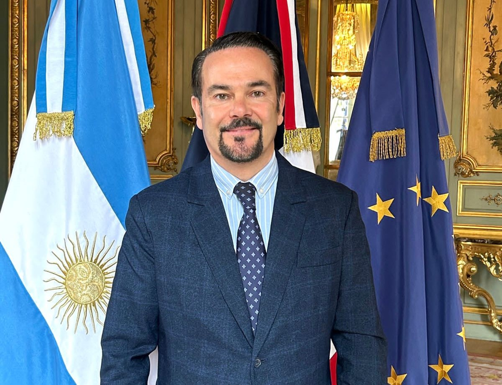 El embajador francés en la Argentina, Romain Nadal