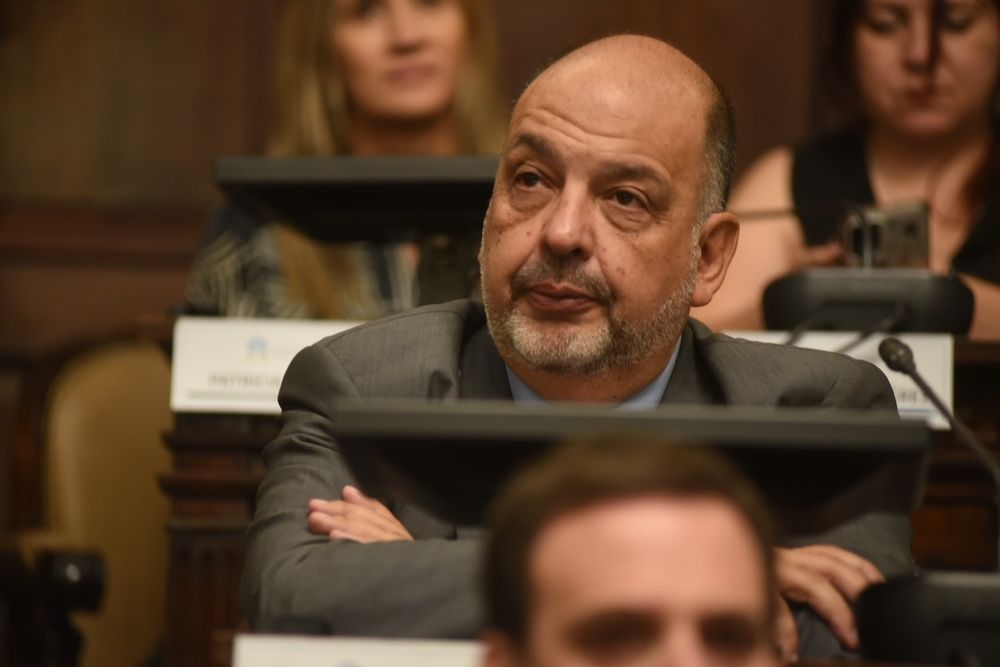 El senador provincial de Cambia Mendoza, Néstor Majul.