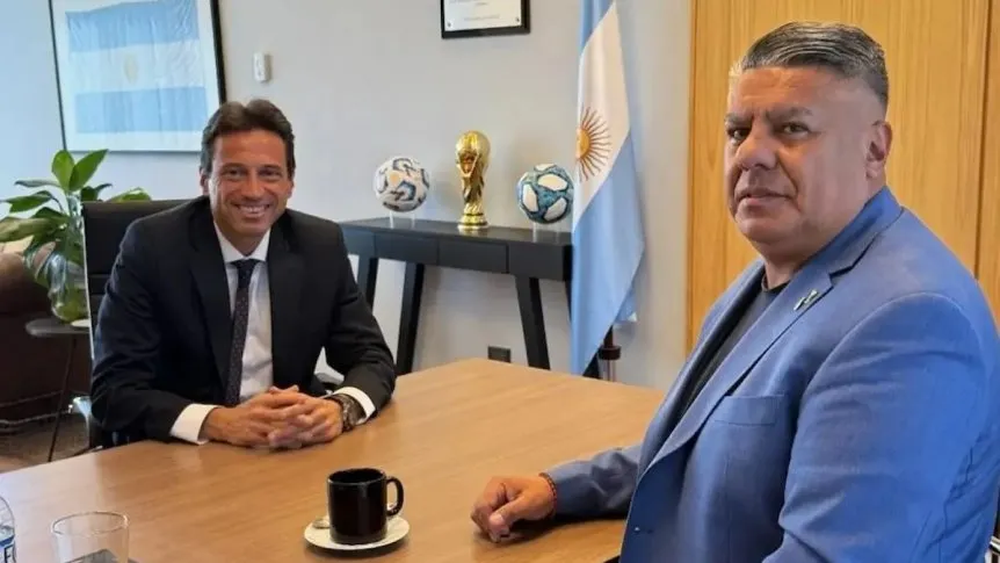 Dirigentes de la AFA y San Lorenzo analizan el futuro Cuervo.