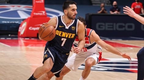 El base argentino Facundo Campazzo continúa haciendo historia en la NBA. / Gentileza.