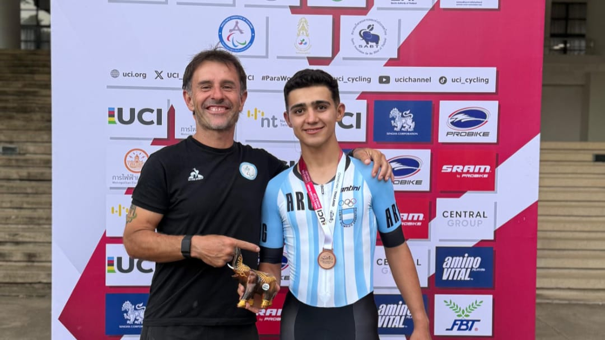 Ciclismo: Federico Ambrossi brilló en Tailandia y sumó un nuevo podio internacional