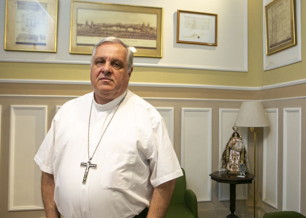 Monseñor Marcelo Colombo. | Foto: Los Andes
