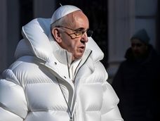 El Papa Francisco se hizo viral por una foto hecha con IA que causó furor.