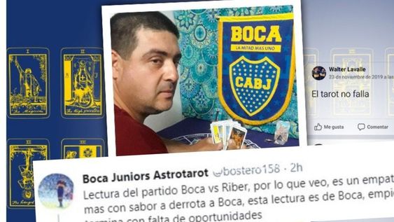 El pronóstico de Walte Lavalle durante uno de los clásicos que se disputaron en el 2021 cuando a Boca lo conducía Miguel Angel Russo. / Gentileza.