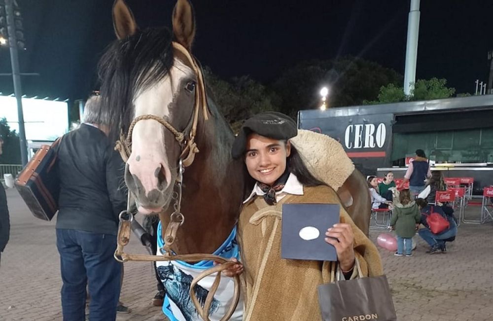 Caballos Criollos: Julieta Montenegro se consagró como la mejor mujer del país en aparte campero