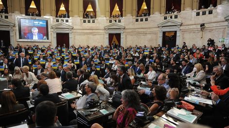 Los Andes | Tras la Asamblea Legislativa que Alberto Fernández inauguró en el Congreso, los legisladores deben aprobar o rechazar el acuerdo con el FMI. / Federico López Claro