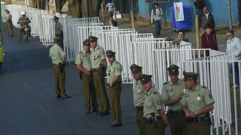 Por los ataques en Temuco, Carabineros reforzó la seguridad en la llegada del Papa