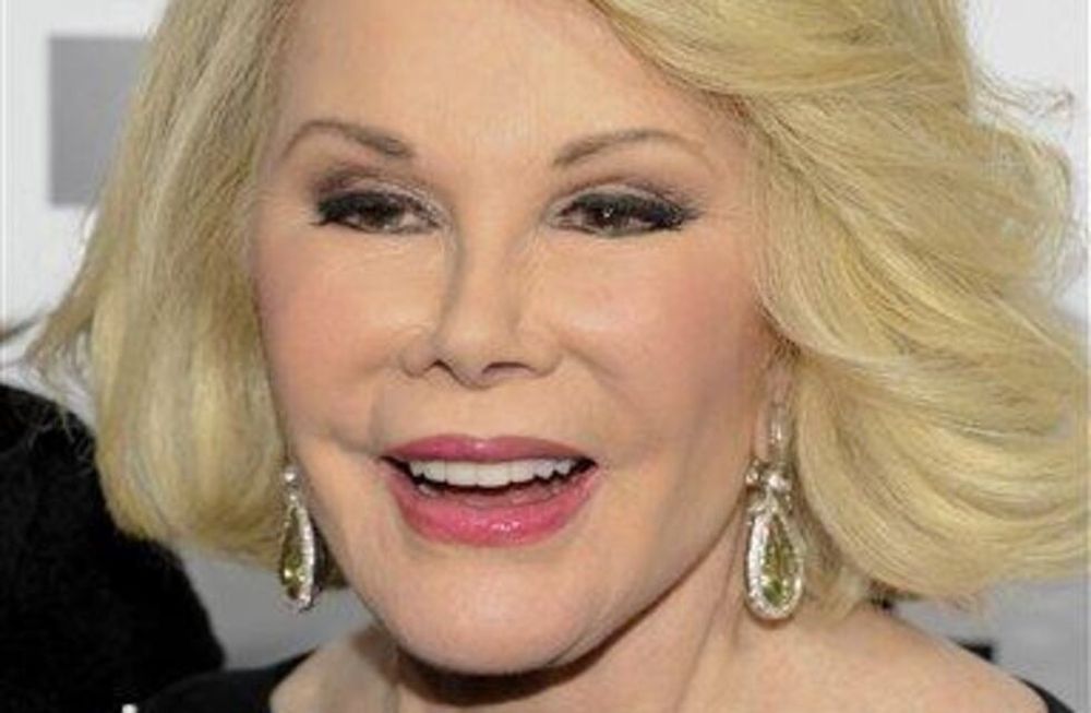 Joan Rivers podría quedar en estado vegetativo