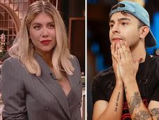 wanda nara le hizo una picante propuesta a rusherking luego de preguntarle por la china suarez