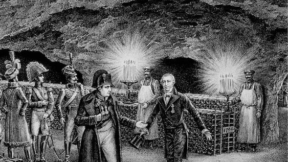Un champagne para celebrar el cumpleaños de Napoleón Bonaparte