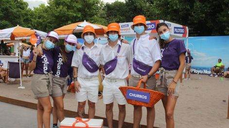 El equipo de Naranja X.