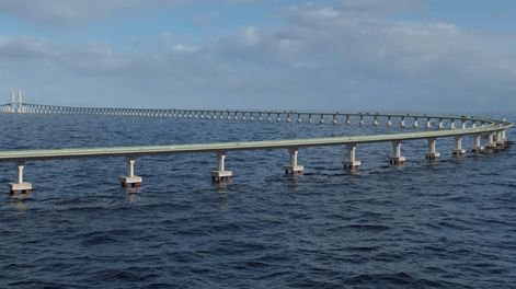 Proyecto del puente en Brasil, el más largo sobre el mar en América Latina