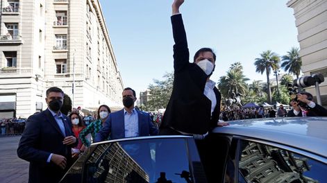 Gabriel Boric. AP