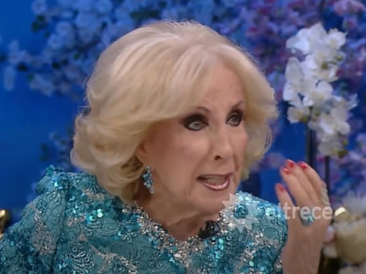 Una vez más la diva de los almuerzos se diferenció de su colega Susana Giménez y fue implacable al momento de entrevistar al ex marido de Pampita.