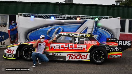 Mariano Werner presentó el Ford campeón