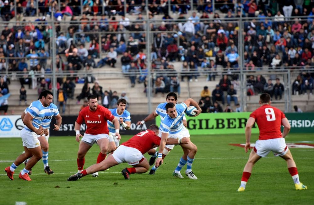 Dura derrota de Los Pumas ante Gales en San Juan