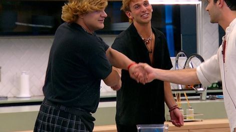 Los Andes | Los tres finalistas de Gran Hermano.