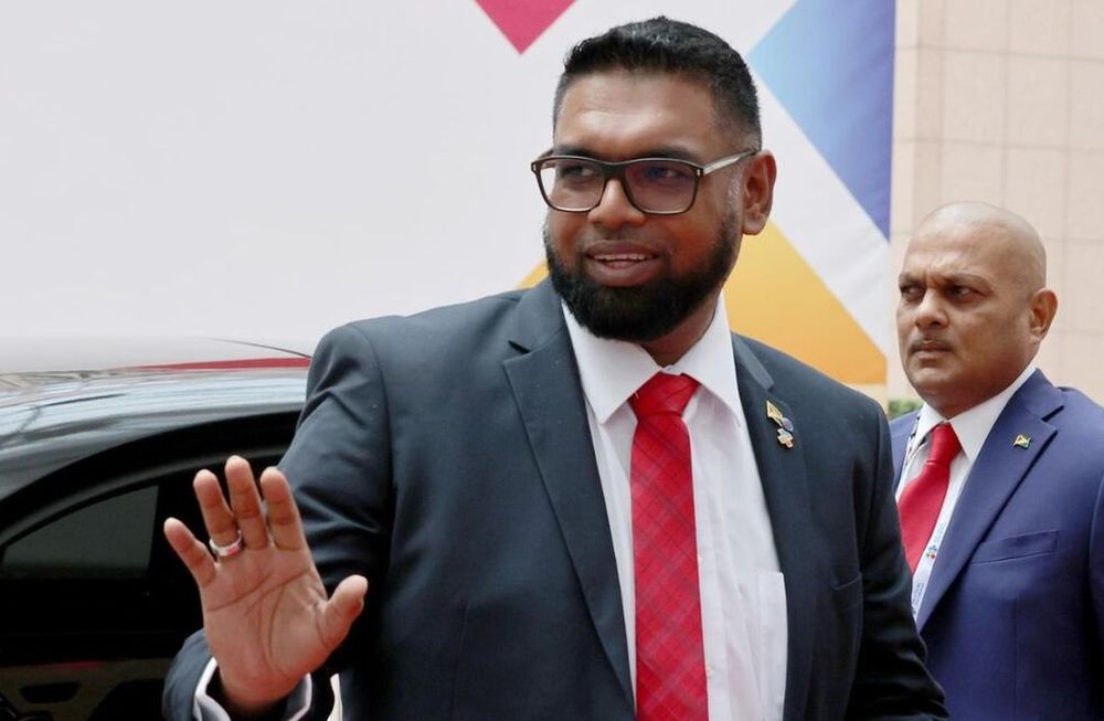 Irfaan Ali, presidente de Guyana. Foto: EFE.