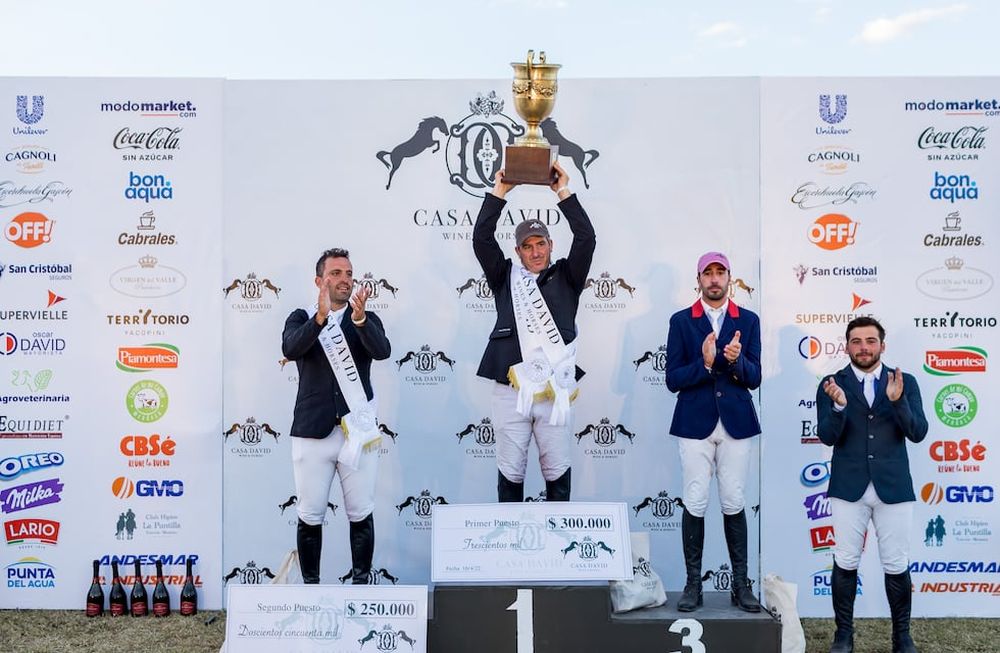 Palomo, ganador del torneo. /Gentileza