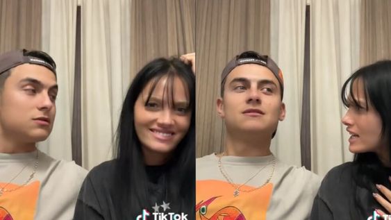 La pareja ventiló intimidades en un picante desafío de TikTok