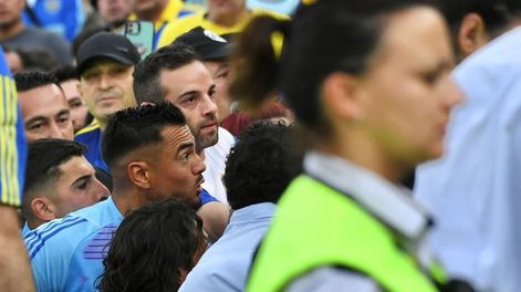 Sergio Romero será sancionado tras su encontronazo con algunos hinchas después del Superclásico. / Gentileza.