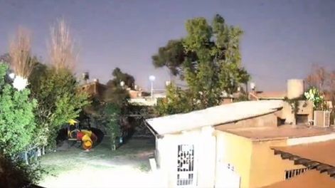 Un meteorito iluminó el cielo de Mendoza