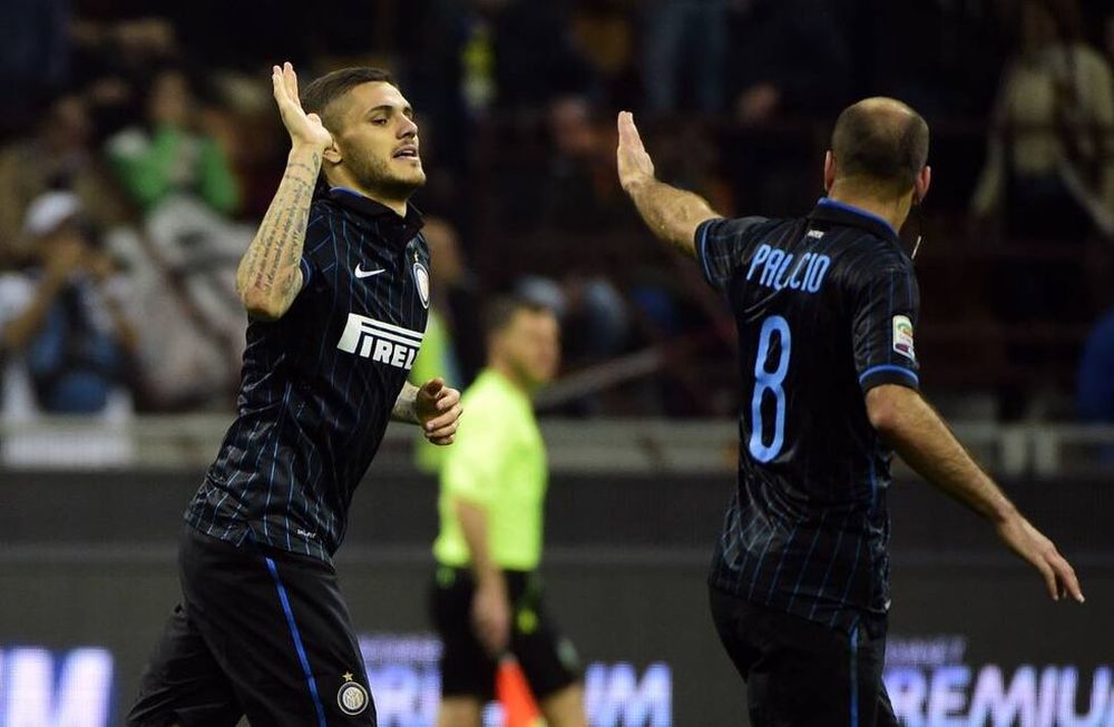 Icardi le dio el triunfo al Inter y ayudó a la Juve de Tevez