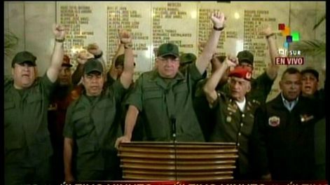 El gobierno venezolano despliega militares para garantizar la paz