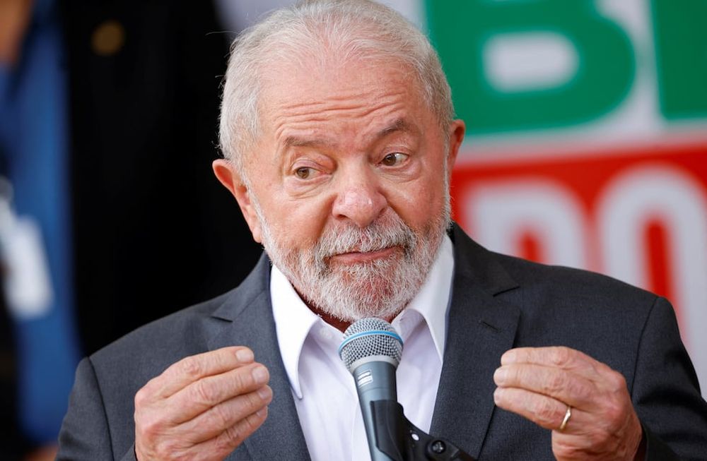 Lula Da Silva, presidente de Brasil.