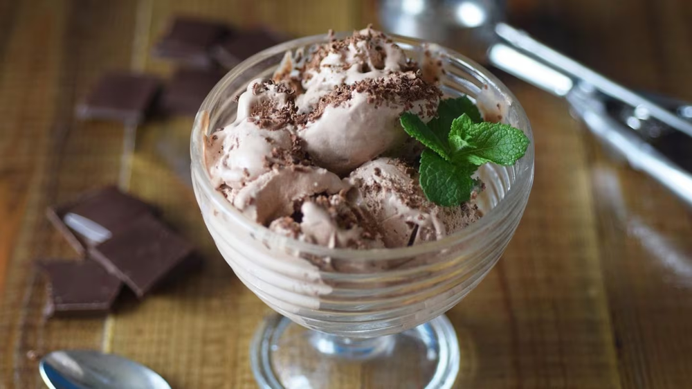 Receteas rápidas: helado econ dos ingredientes.