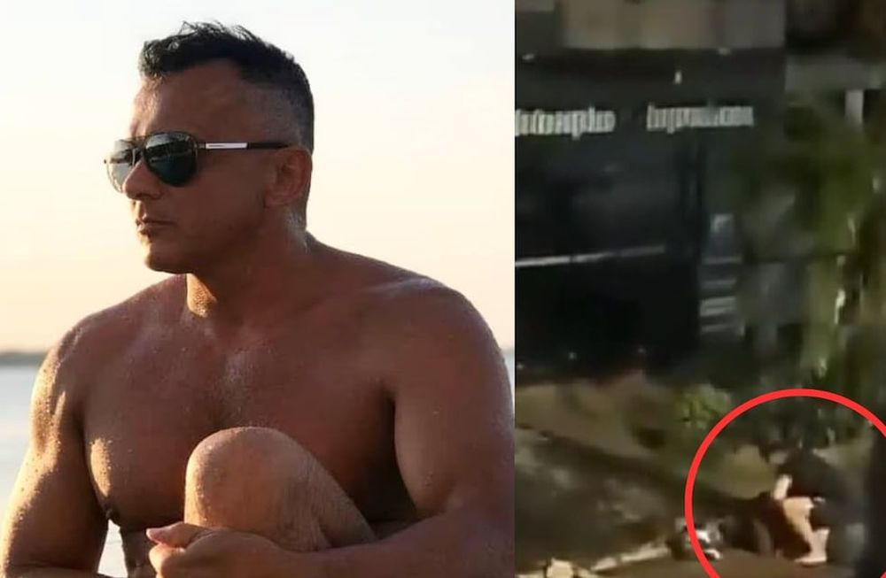 Un empresario y luchador profesional golpeó salvajemente a un delivery porque le llevó tarde una pizza