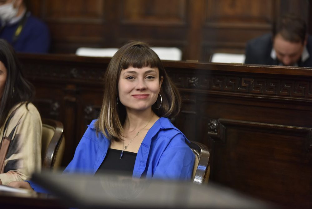 La diputada kirchnerista Valentina Morán fue la única que votó en contra del Presupuesto 2026 en la Legislatura mendocina.