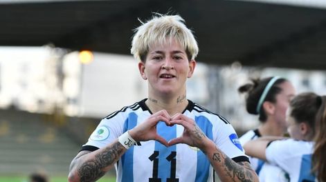 Yamila Rodríguez, goleadora argentina en la Copa América, jugará en el Palmeiras de Brasil.