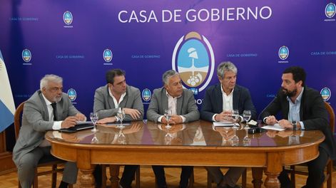 El nuevo sistema de ARCA fue presentado en Mendoza ayer en la casa de Gobierno. Gentileza Gobierno de Mendoza.&nbsp;