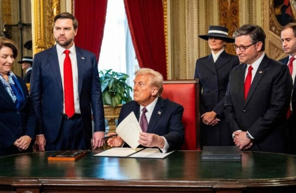 Primeras medidas de Donald Trump tras la ceremonia de investidura. Foto: Vatican News