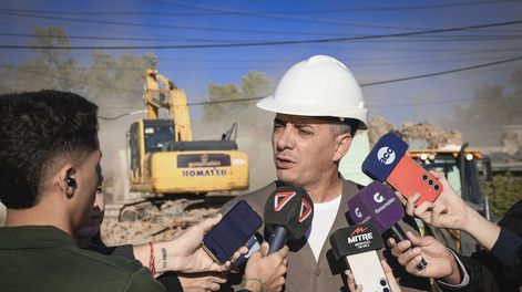 Seguridad pública: la Municipalidad de Guaymallén demolió un aguantadero en Rodeo de la Cruz