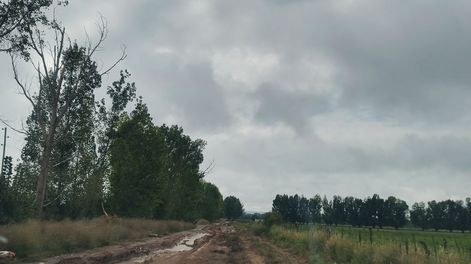 La situación obligó a los vecinos a utilizar caminos alternativos