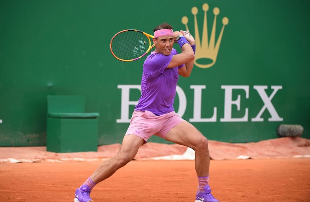 A cuartos. Rafael Nadal venció a Dimitrov en Mónaco. (@RolexMasters)