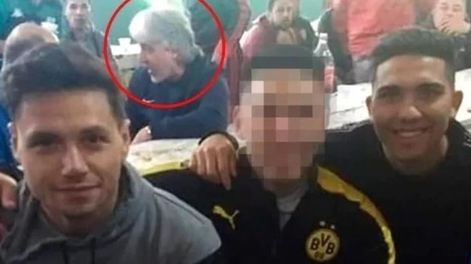 Tres jugadores de Boca participaron de un evento junto a los barras xeneizes