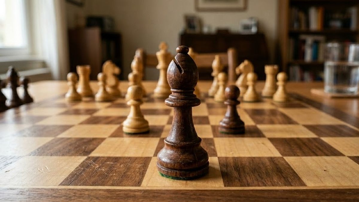 Pocos conocen su origen: por qué el alfil del ajedrez tiene una ranura en la cabeza y qué significa realmente