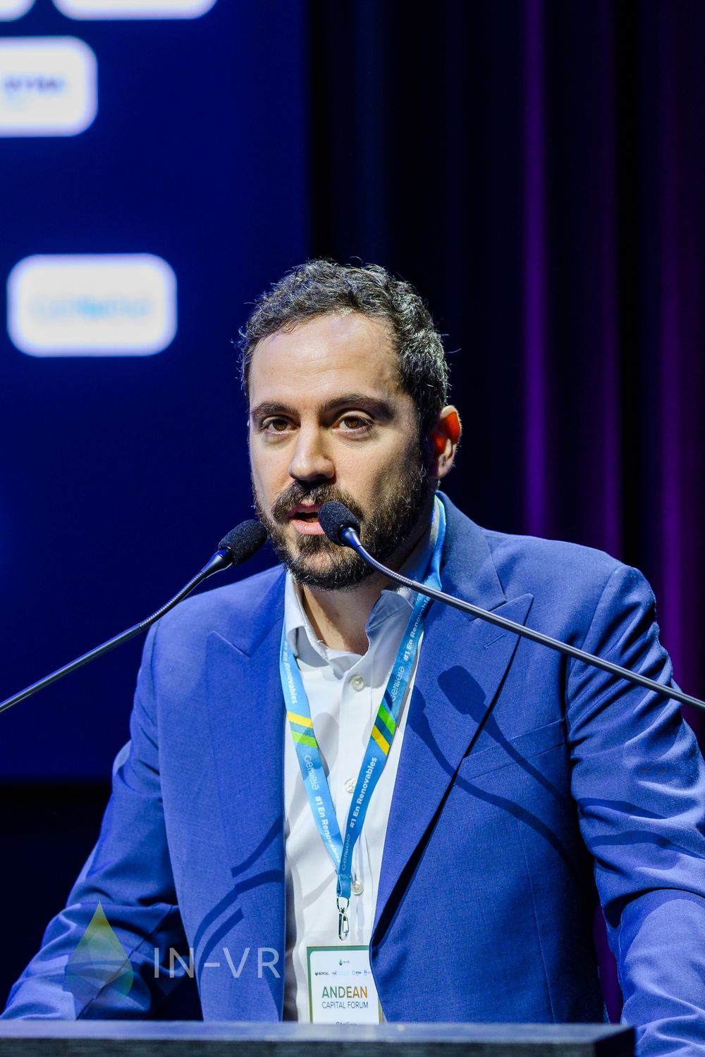 Stelios Papagrigoriou, presidente ejecutivo y cofundador de IN-VR. Foto: Gobierno de Mendoza