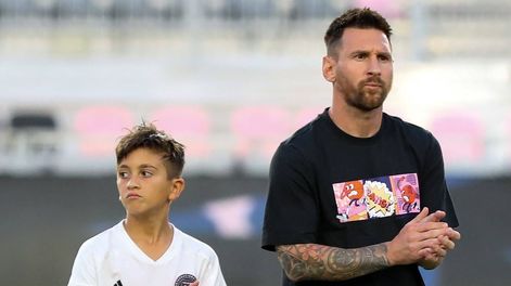 Los Andes | Thiago Messi podría llegar a la Argentina, para un torneo con su categoría.