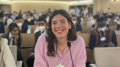 Delfina Arambillet es una de los 40 jóvenes de todo el mundo seleccionados para participar del Foro Económico de Davos.