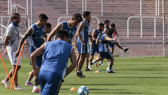 Martínez confirmó la lista de concentrados para el partido de mañana frente a River. /Gentileza