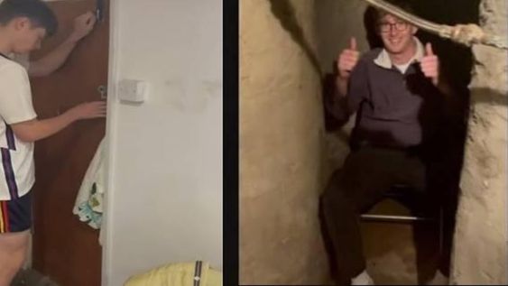 Los estudiantes mostraron su departamento y generaron pánico entre los usuarios.