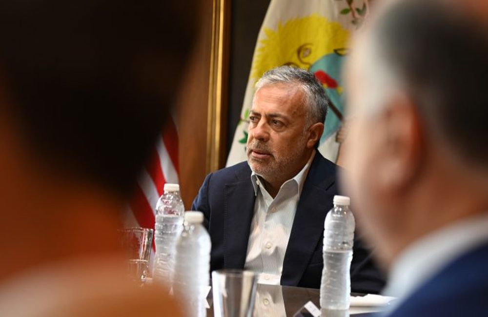 El gobernador Alfredo Cornejo.